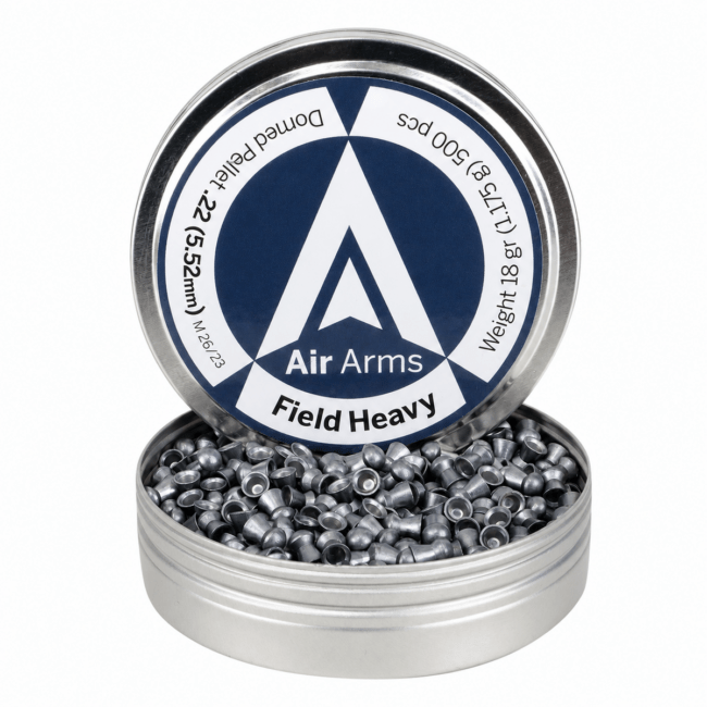 11702 Air Arms Diablo Field Heavy .22 Air-Rifle Pellets (18gr)