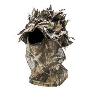 3D Leafy 1-Hole Open Mask – Adventure Brown