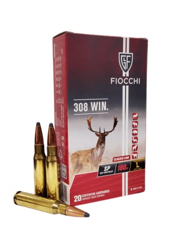 Fiocchi 308 Winchester 180GR SP