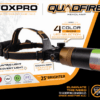 FOXPRO Quadfire 4-Color LED Night Hunting Headlamp