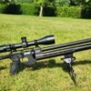 10974 AirMaks Katran L .22 Air-Rifle and Element Optics Helix Scope