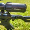 10978 AirMaks Katran L .22 Air-Rifle and Element Optics Helix Scope
