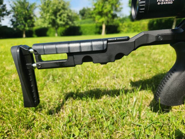 10979 AirMaks Katran L .22 Air-Rifle and Element Optics Helix Scope