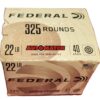 Federal AutoMatch 22lr 40gr 325rds Value Pack