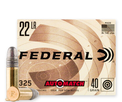 Federal AutoMatch 22lr 40gr 325rds Value Pack