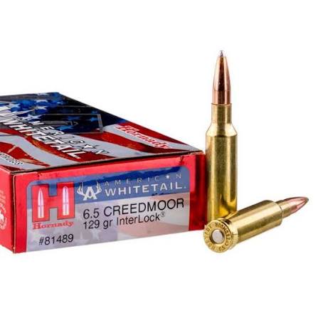 Hornady 6.5 Creedmoor 129 gr InterLock American Whitetail